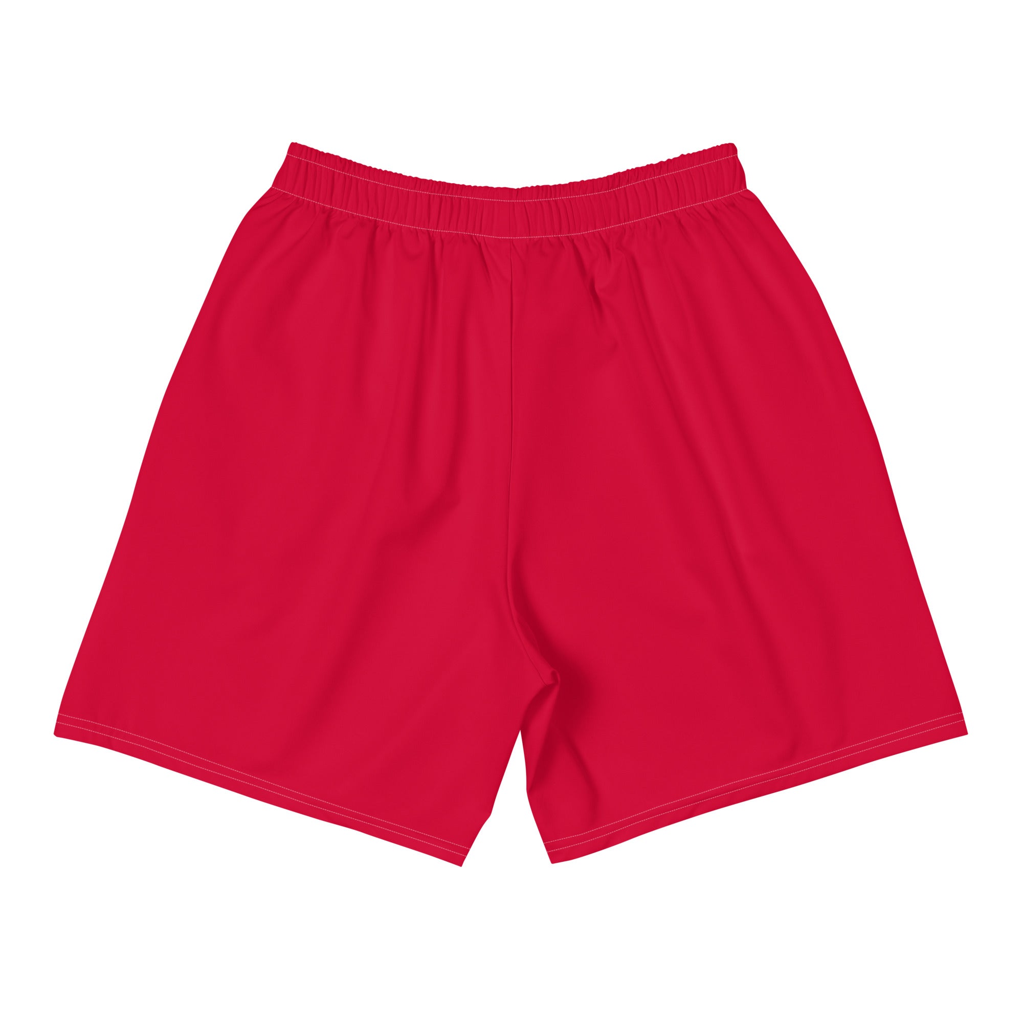 Red Men's Athletic Shorts - Main Image