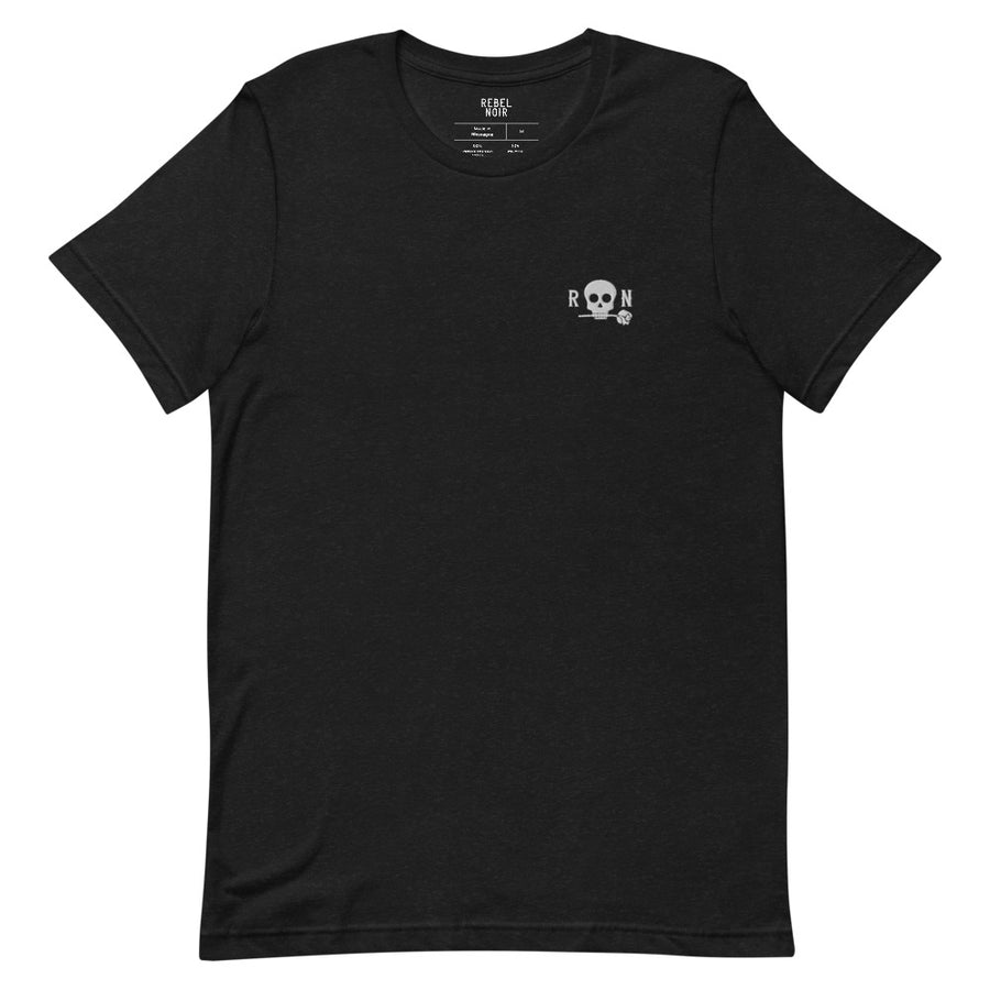 Skull Embroidered T-Shirt